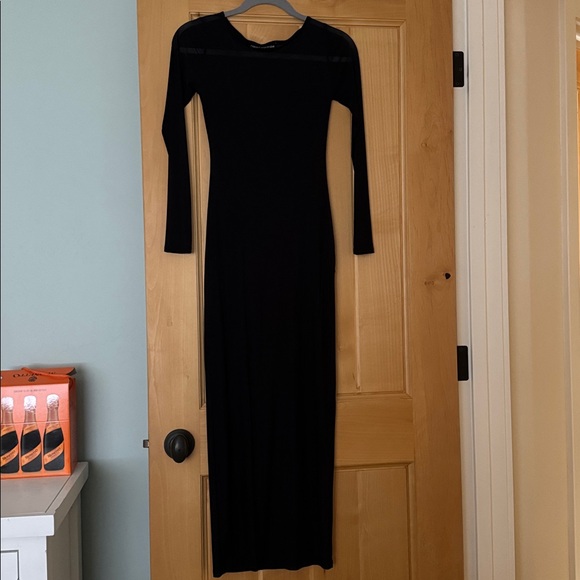 naked wardrobe Dresses & Skirts - Naked Wardrobe Sheer Maxi Dress